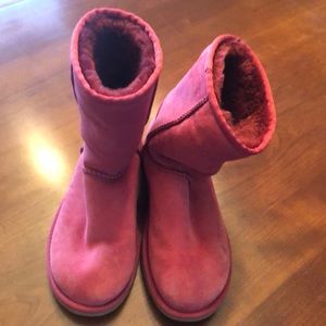 UGG Pink Winter Boots